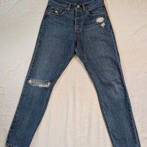 Levi's 501® Skinny Women's Jeans - Sansome Winter Dark